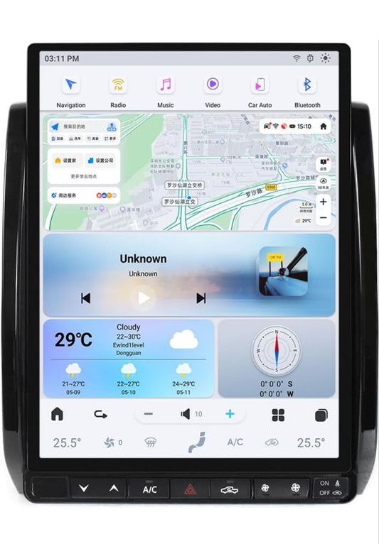 Car radio for Tacoma 2005-2015 touch screen
